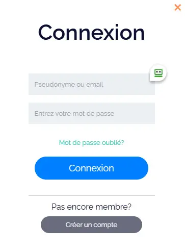 Connexion des membres du GxBet Casino