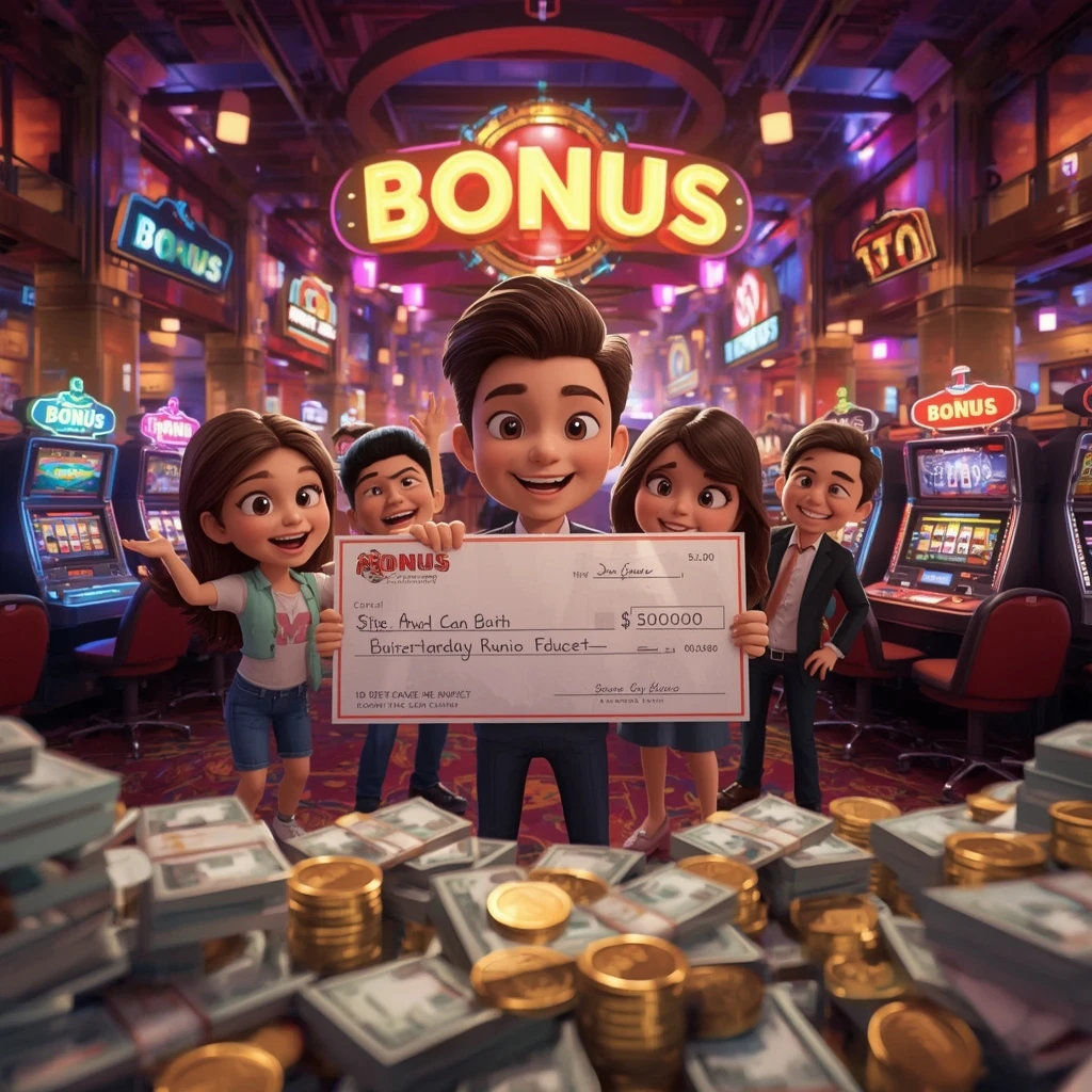 bonus dans les mains d'un homme au casino GxBet